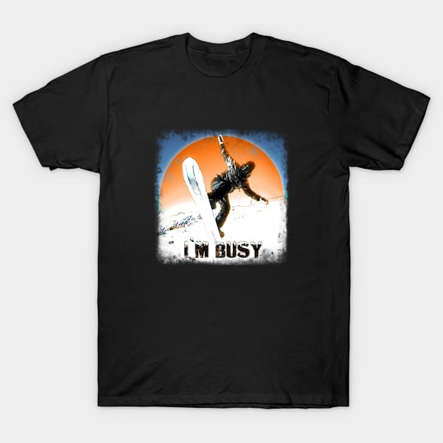 snowboarding T-Shirt by ElArrogante